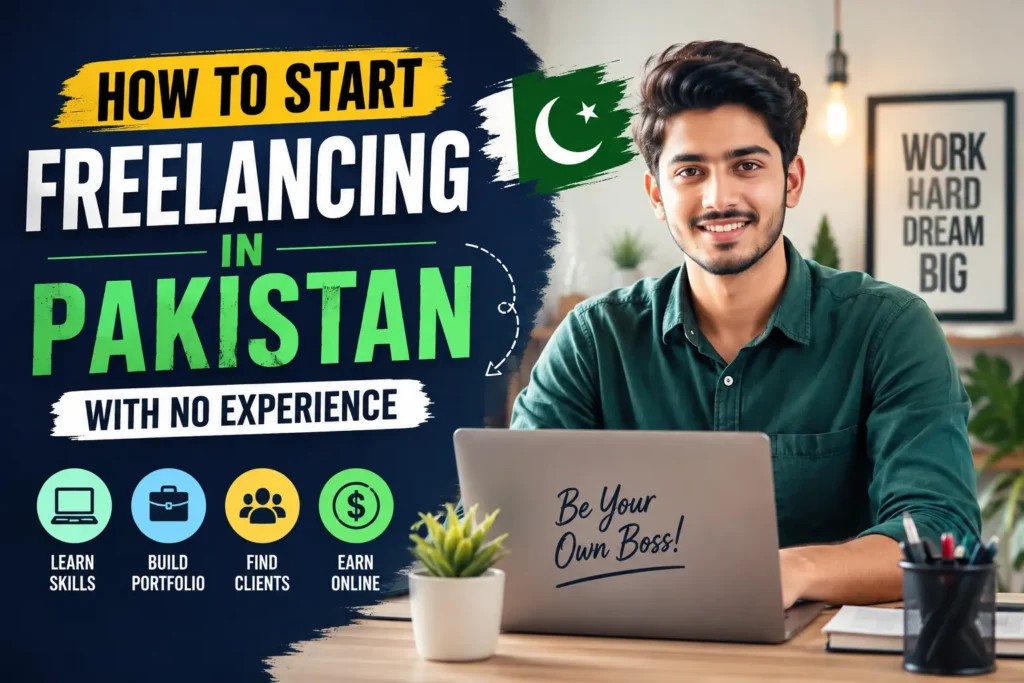 How to start freelancing in pakistan
